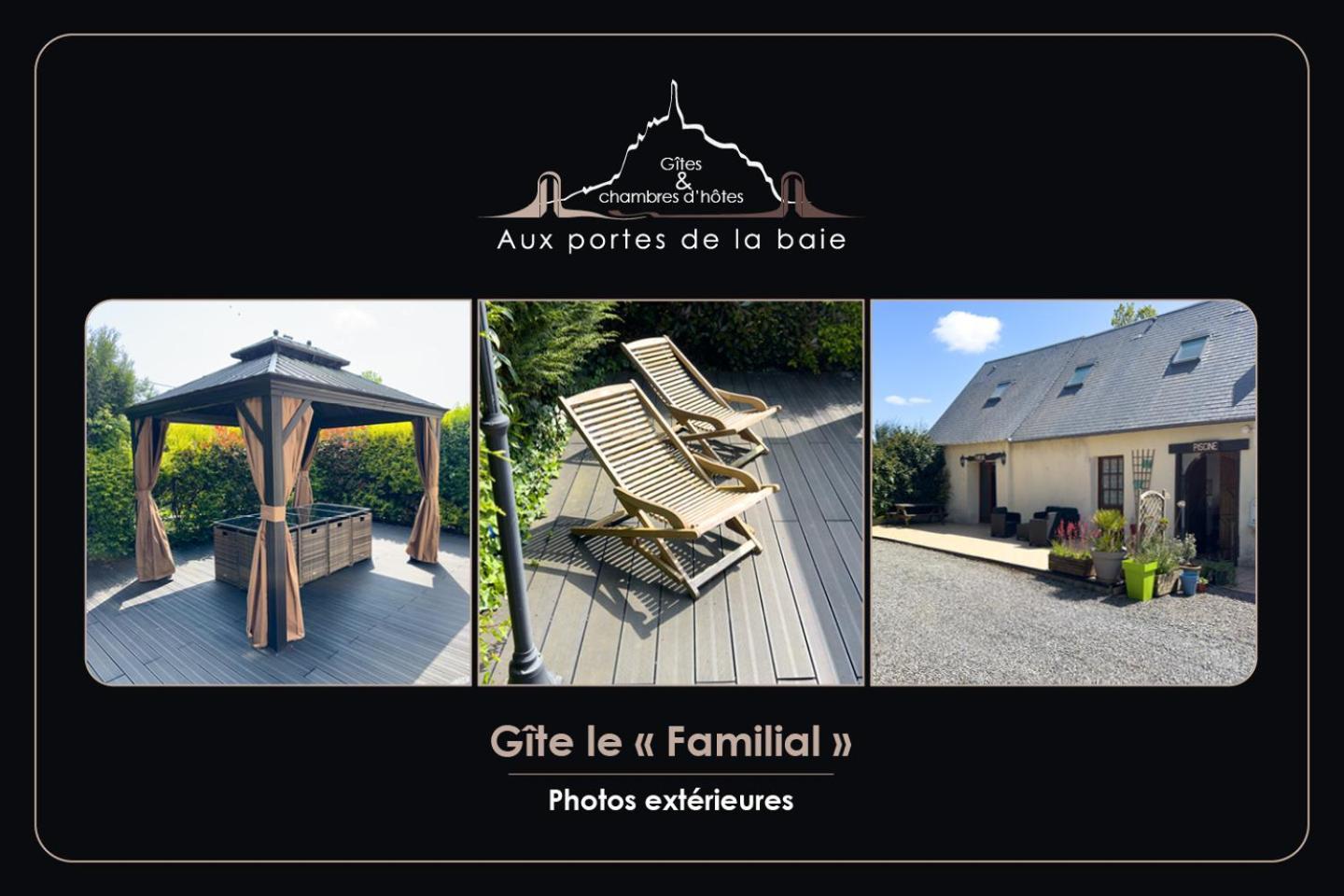 Aux portes de la baie - Vessey Extérieur photo